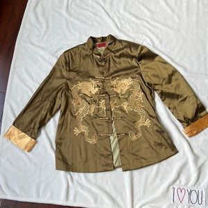 Green dragon -- lian lin jacket- made in china